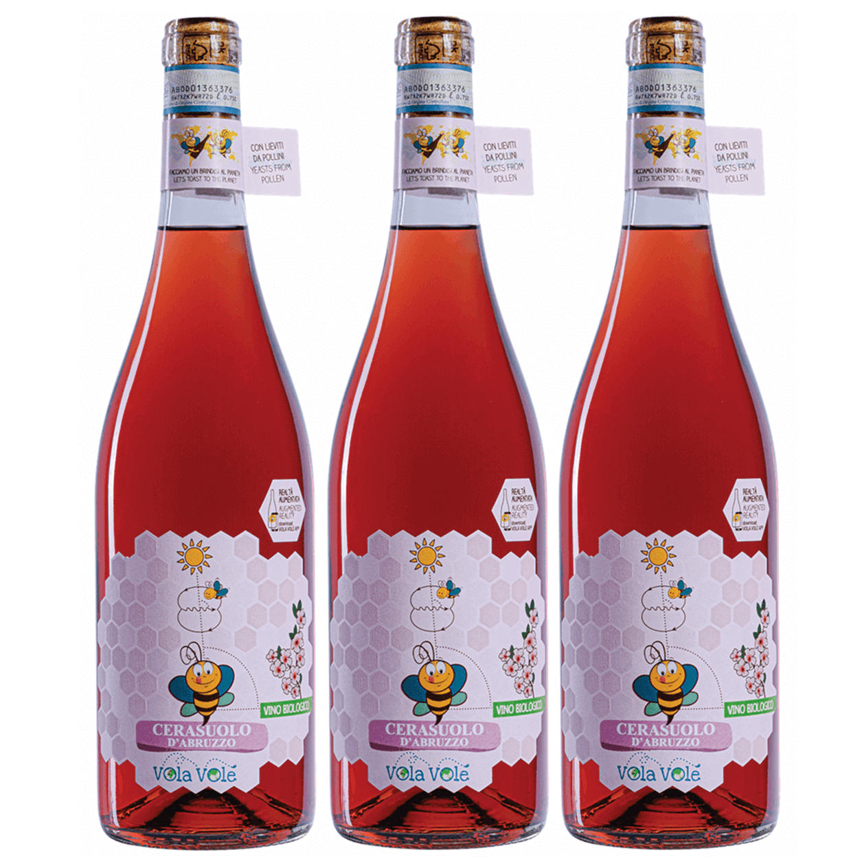 Colore rosa ciliegia intenso e brillante
Fragranze di lamponi, melagrana e toni balsamici.
Netta sapidità e sensazione tannica dimostrando la grande vitalità del vino
Attacco gustativo impetuoso con note fruttate e floreali legate a un tannino presente, ma ben integrato.
Il nerbo acido lo rende scalpitante e fresco