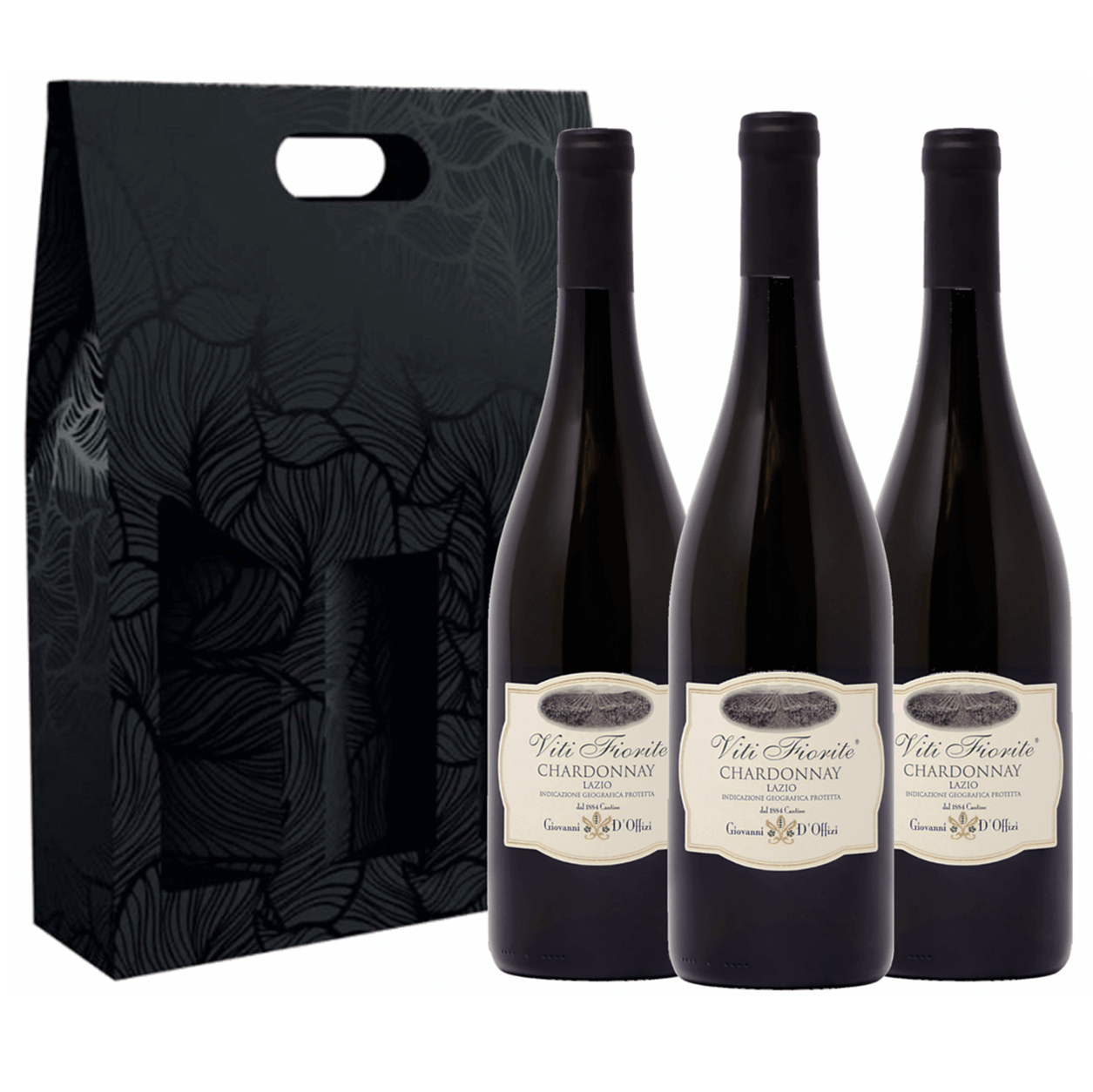 Confezione regalo da 3 bottiglie in cartone di colore e motivo secondo disponibilità, potrebbe variare da quella in foto
Il prodotto arriverà in imballo idoneo e la scatola regalo da montare
Vino di Ottima qualità prodotto nel Lazio su terreno vulcanico con ottima esposizione ed escursione termica
Colore giallo paglierino intenso
Al naso offre un elegante bouquet di fiori di acacia e di frutta (pesca e banana)
Al gusto è fresco, di buona struttura, con un finale lungo e accattivante