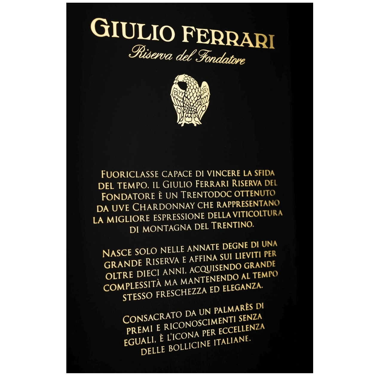 Giulio Ferrari Riserva del Fondatore Trento DOC 2015 75cl in cofanetto