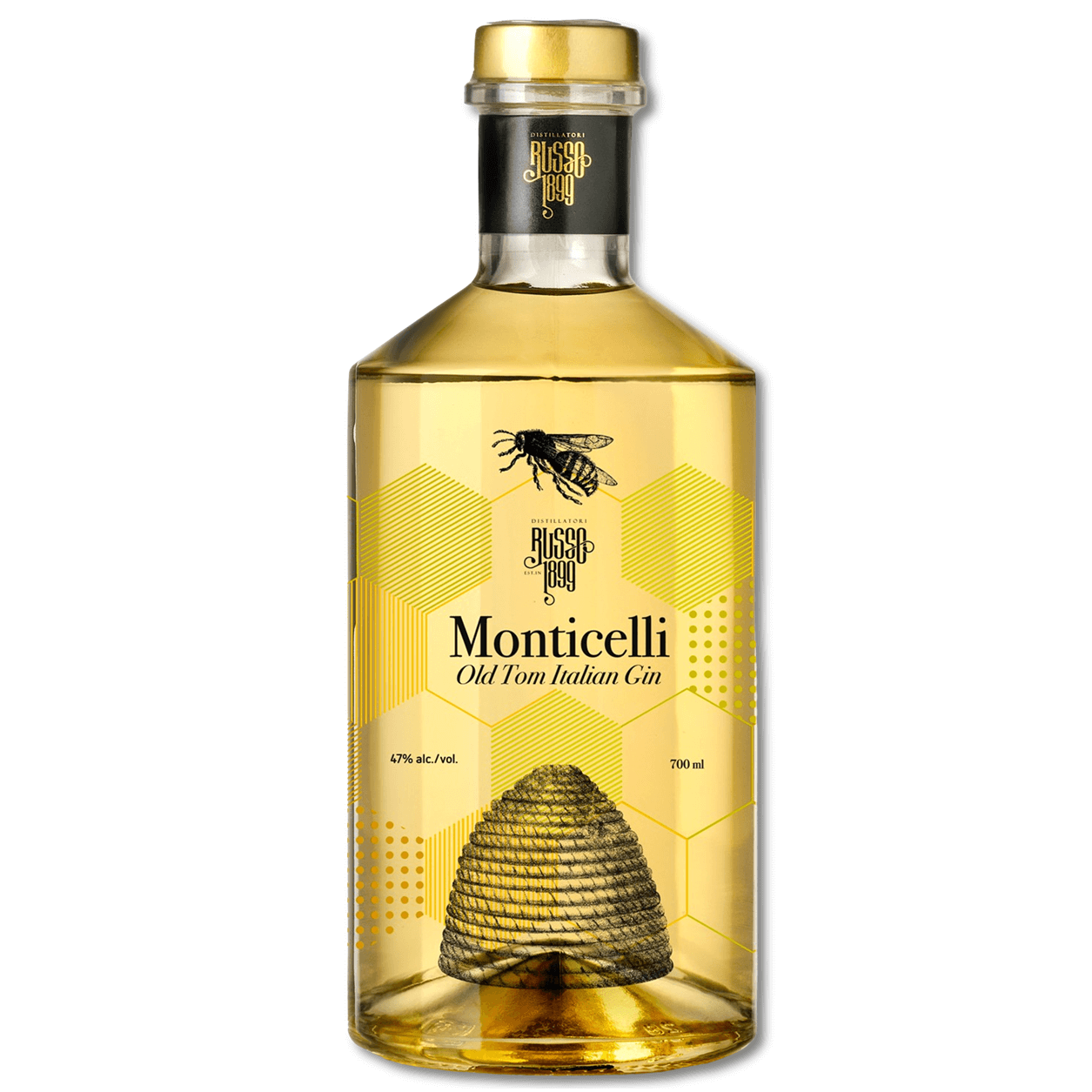 Gin Monticelli Old Tom Italian Gin Distillatori Russo 1899 47%vol 70cl