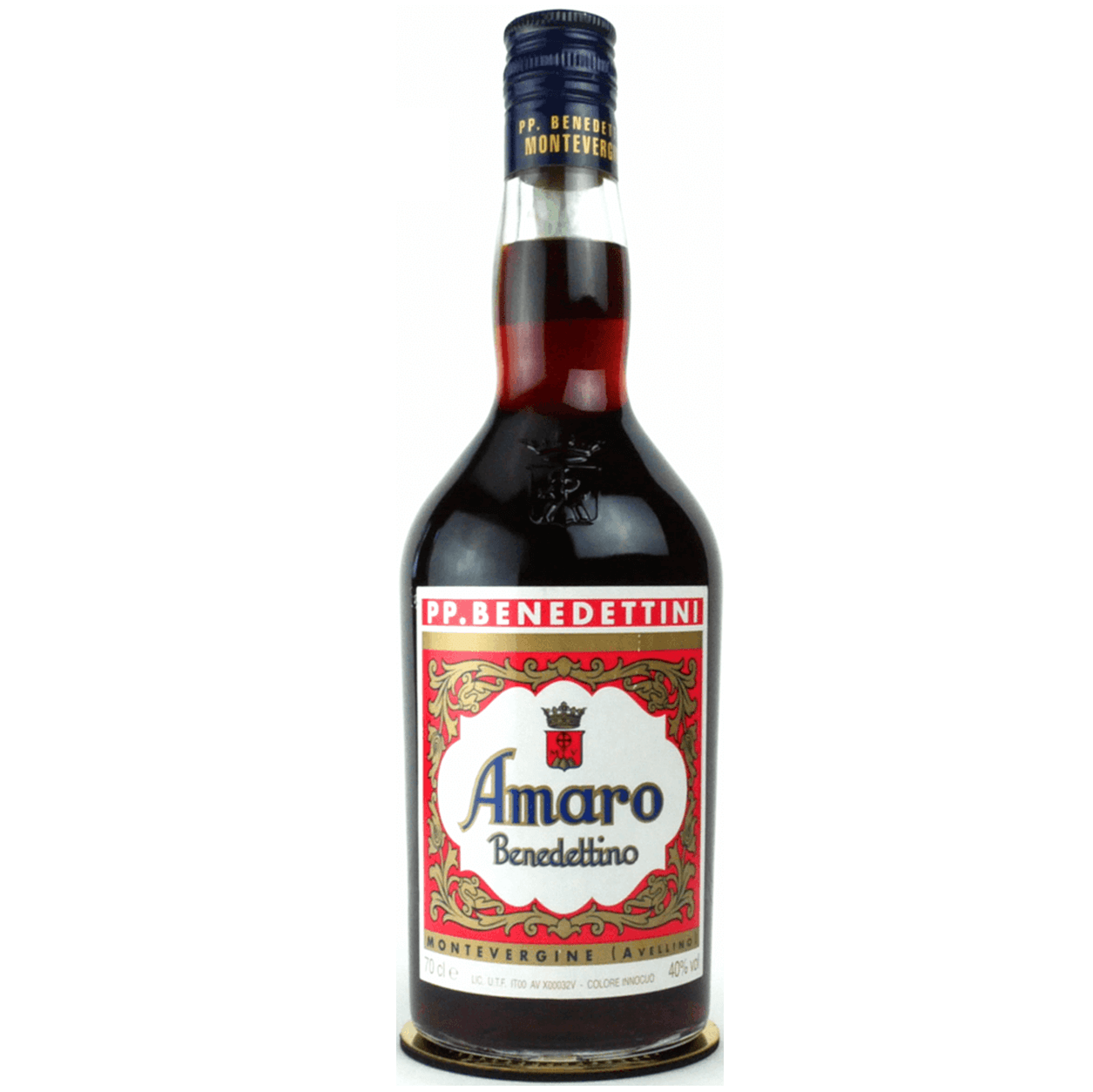 Liquore Amaro dei Padri Benedettini Abbazia di Montevergine 70 cl 40%vol in busta regalo
