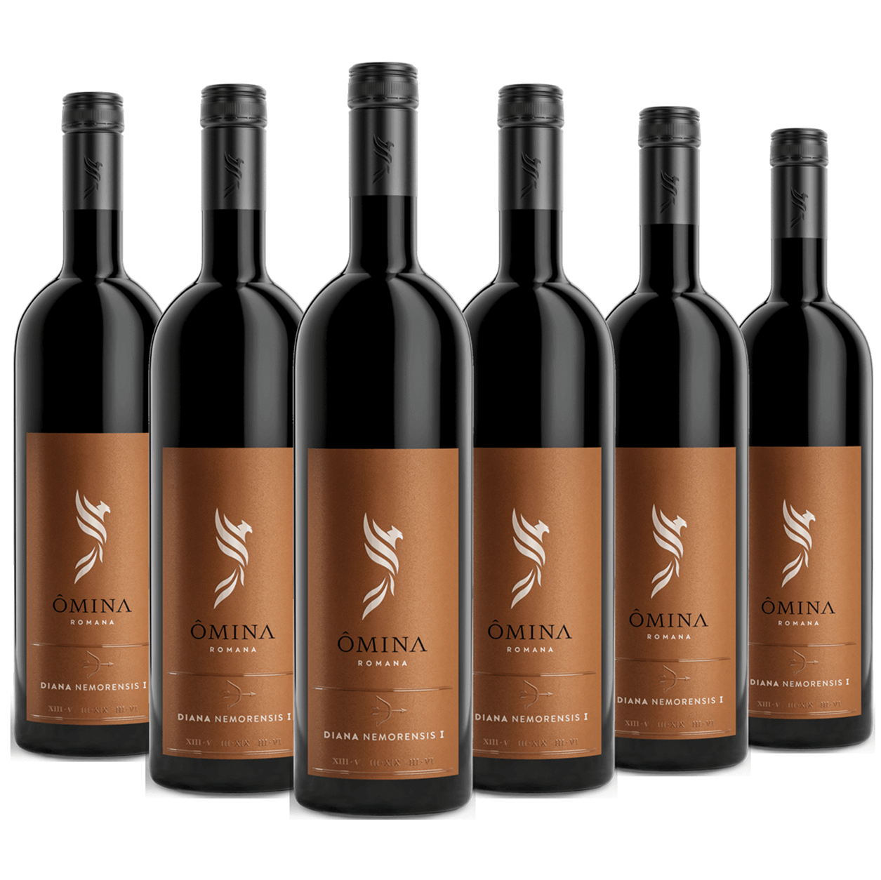 6x Diana Nemorensis I 2019 Rosso Igp Lazio Omina Romana 13,5%vol