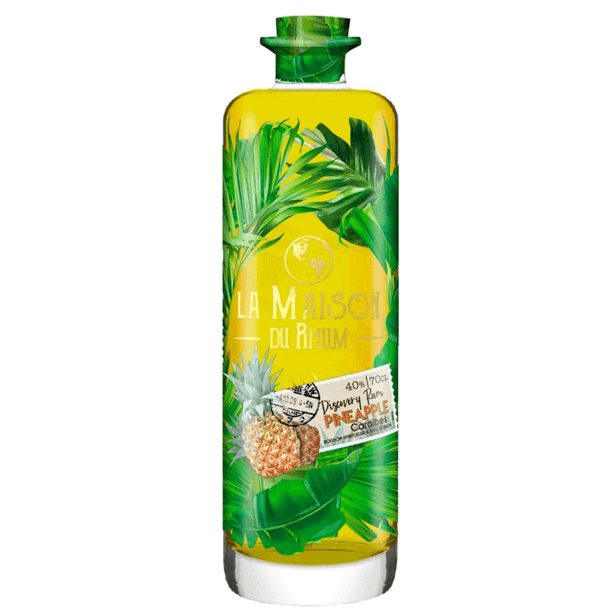 La Maison du Rhum Pineapple Caraibes Liquore 70cl in busta regalo