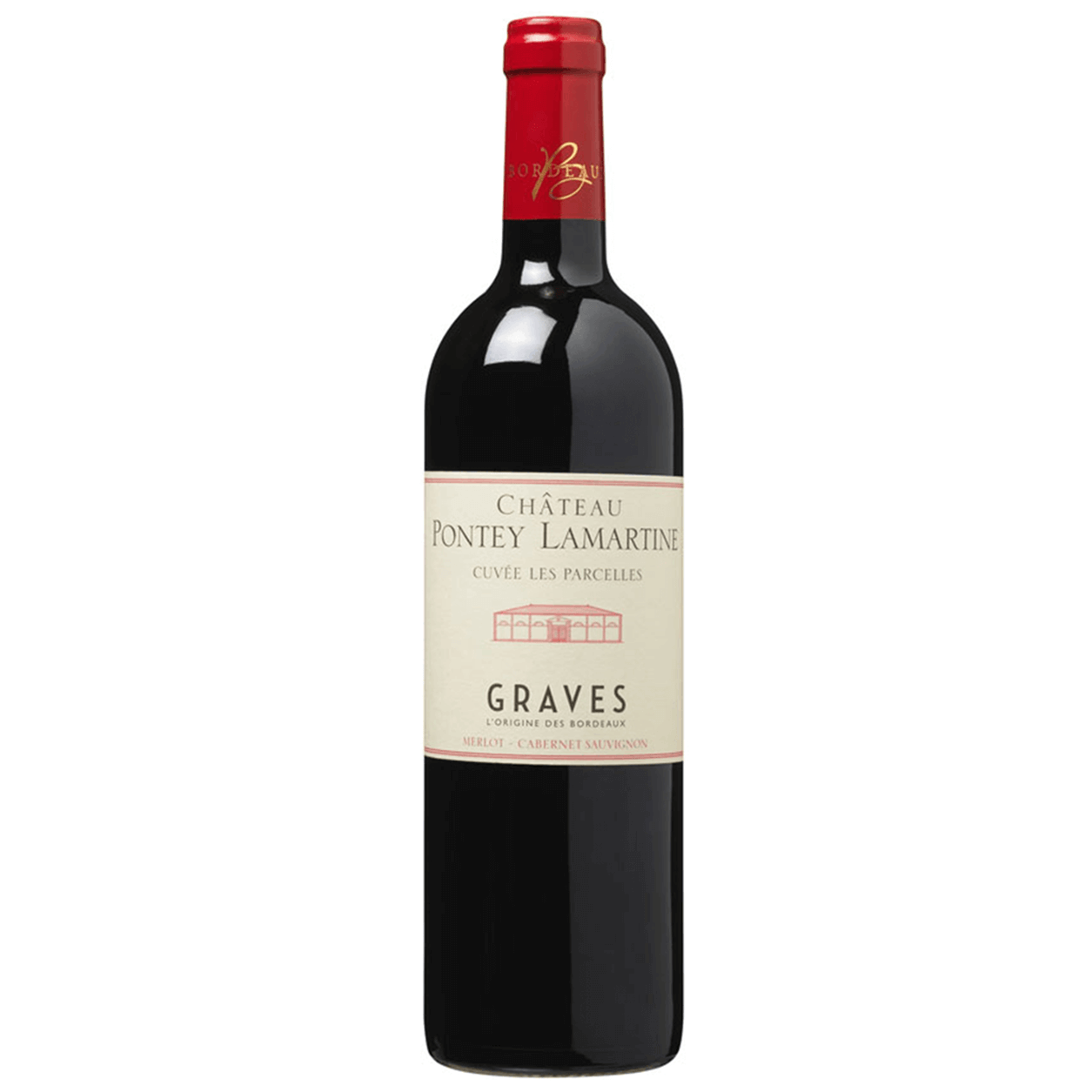 Chateau Pontey Lamartine Graves Rosso 2019 Dominique Haverlan Cuvèe Les Parcelles