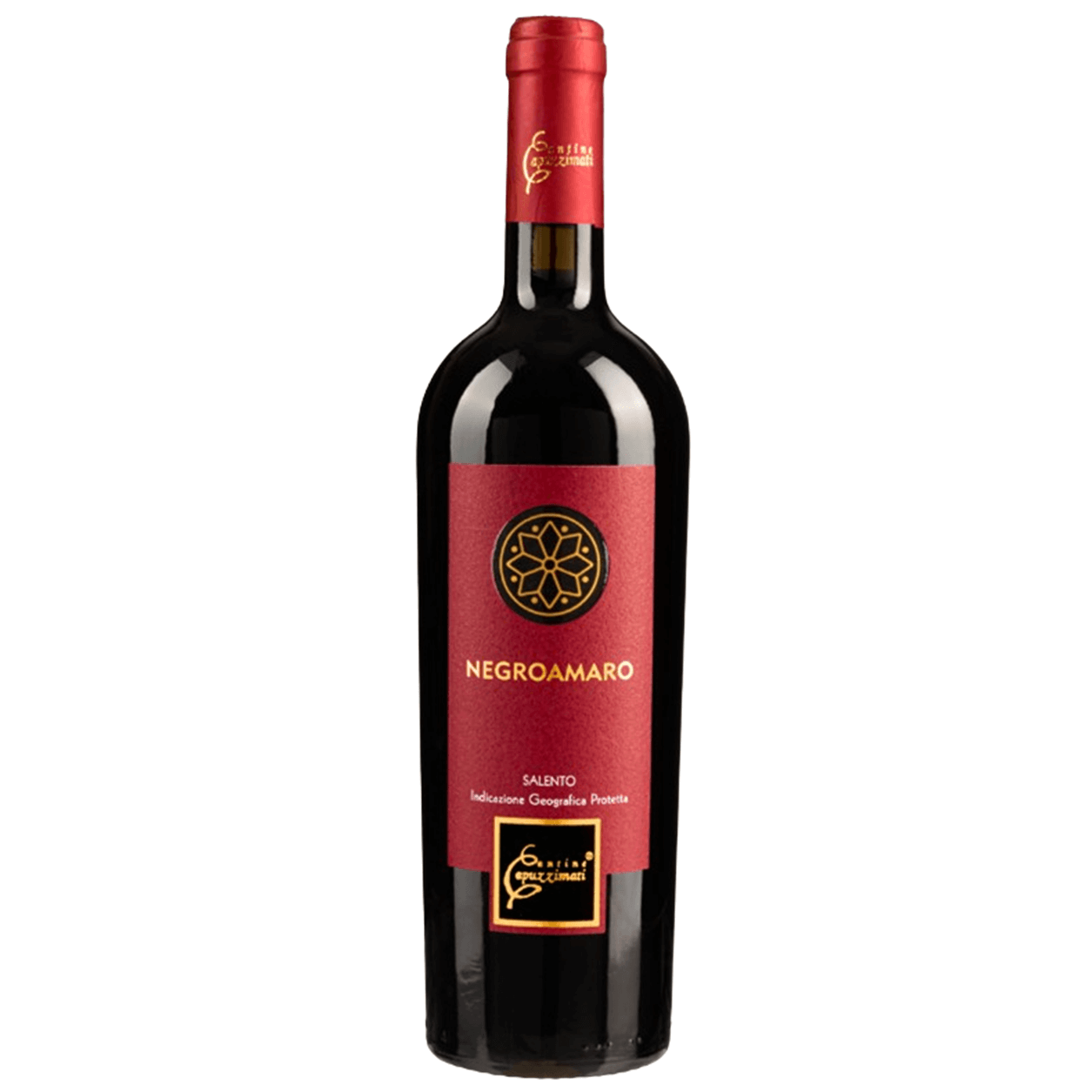 Il Negroamaro rosso Salento IGP è un vino di grande eleganza e complessità, con un colore rosso intenso e riflessi violacei.
Il suo bouquet è ricco di sentori floreali, mentre il gusto è armonico e ben bilanciato, con una perfetta integrazione tra le durezze e le morbidezze.