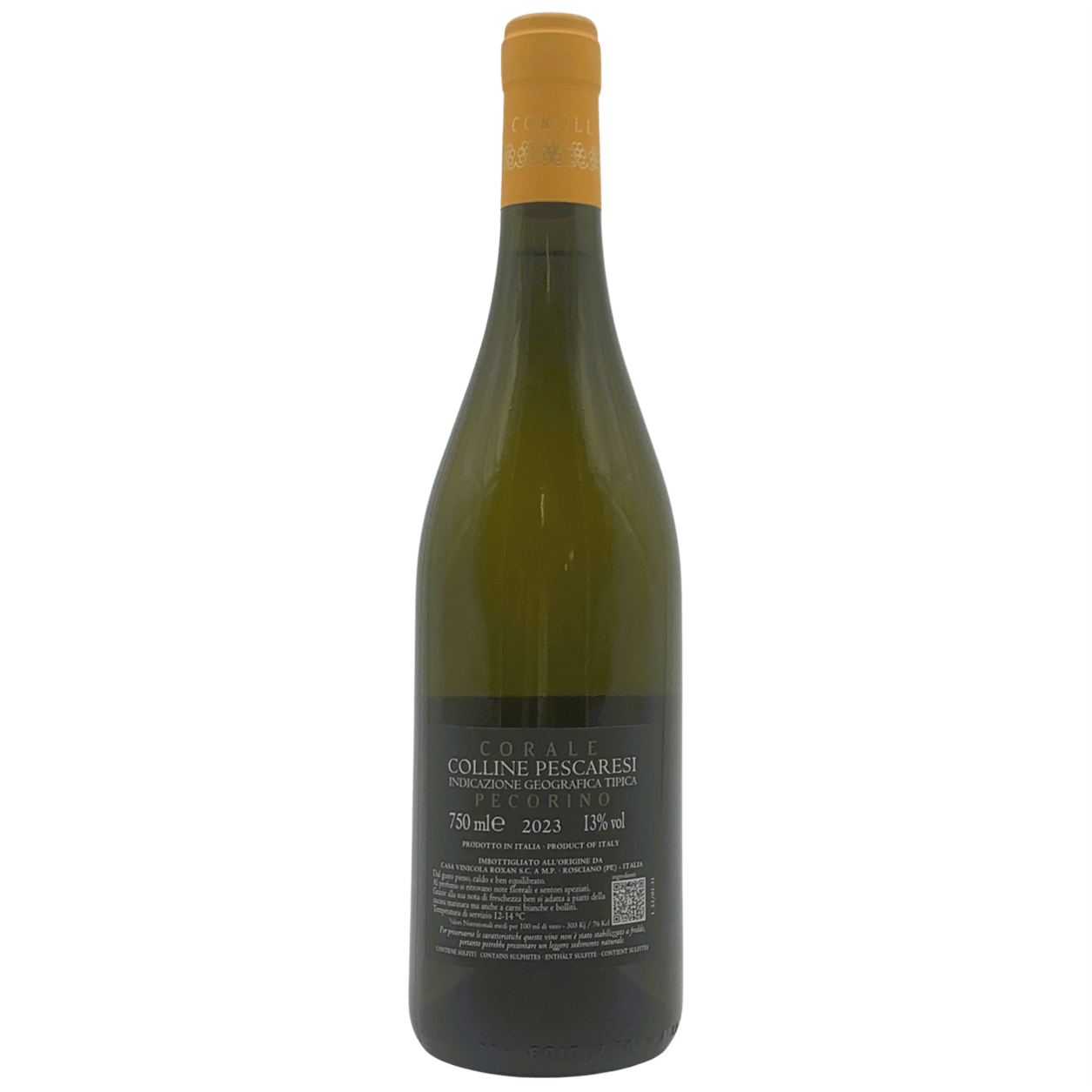 Pecorino Colline Pescaresi IGP Corale Casa Vinicola Roxan 2023