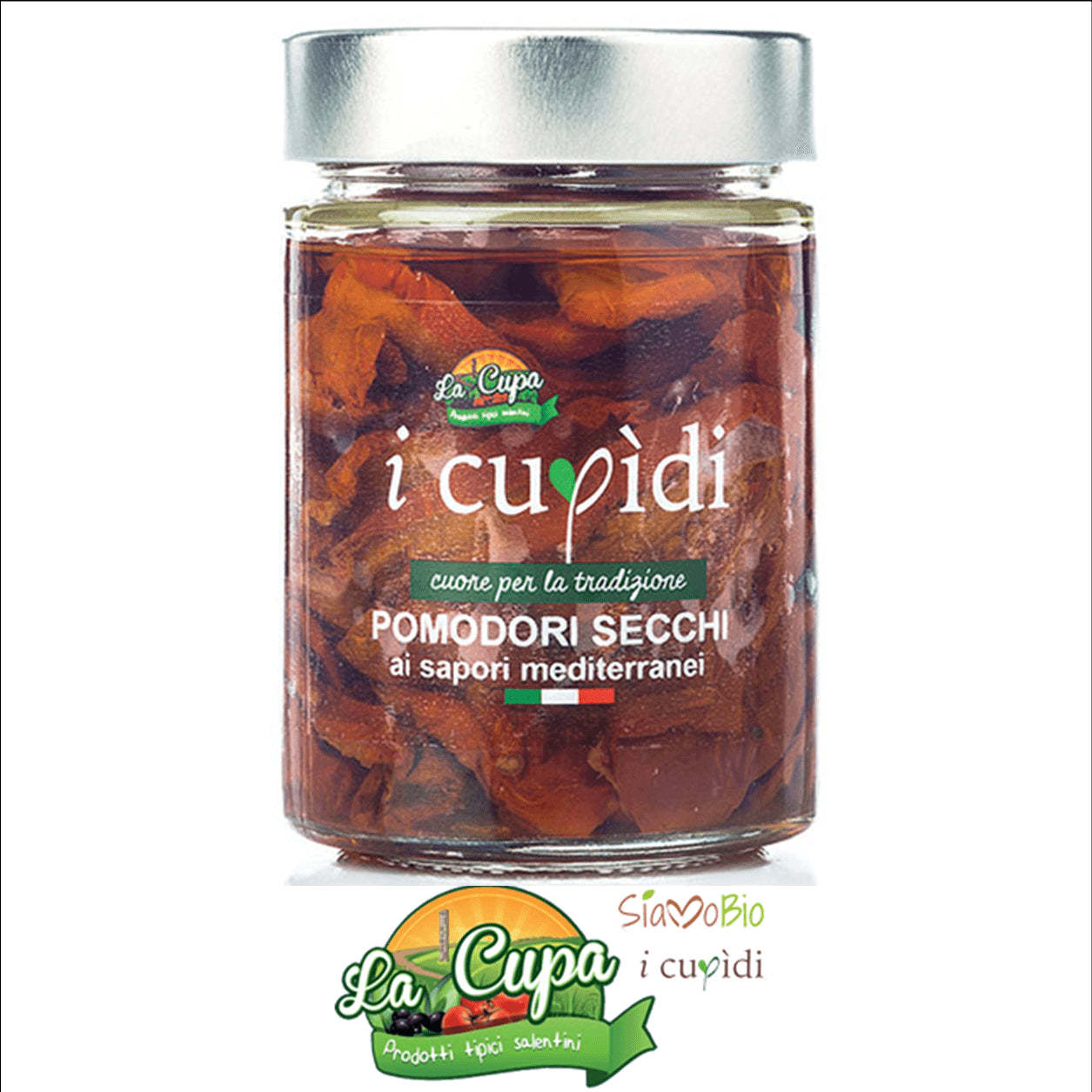 Pomodori Secchi Senza additivi e conservanti in olio extravergine di oliva La Cupa