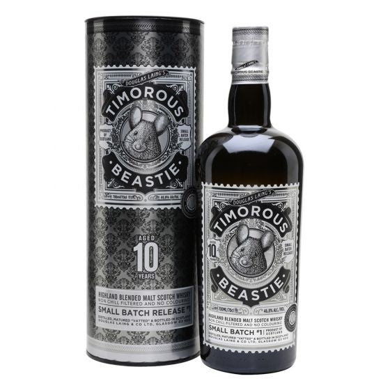 Whisky Timorous Beastie 10 yo 70cl Lotto n°1 Douglas Laing's astucciato
