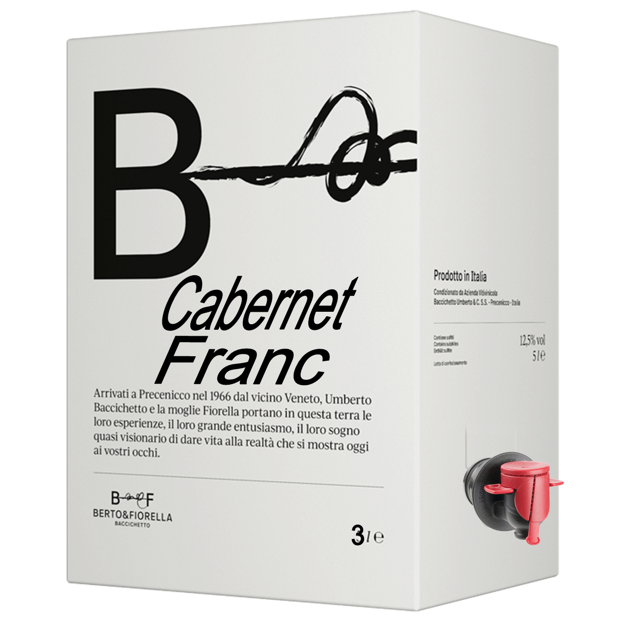 La purezza inconfondibile del sottobosco, si lega al vigore intenso del peperone, donando un piacevole ritorno della nota erbacea e pepata. Il Cabernet Franc è caratterizzato da un gusto morbido e variegato.

Colore: Rosso brillante, con lievi riflessi violacei

Profumo: Ampio e variegato, spiccano le note vegetali e pepate tipiche del vitigno, peperone, sottobosco.

Gusto: Morbido, fresco. Caratterizzato dal piacevole ritorno della nota erbacea e pepata, caratteristica ;la nota di peperone 