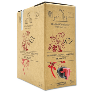 Colore: Color rosso intenso e brillante
Profumo: Intenso di caratteristica marasca, Frutta rossa, gradevole, persistente.
Gusto: L’impatto con la bocca è ben strutturato, fresco e bilanciato armoniosamente, con intensa persistenza aromatica, secco e leggermente tannico nel finale
Perché scegliere il formato Bag in Box? Conservazione ottimale Il sistema ermetico del Bag in Box mantiene il vino fresco fino a 8 settimane dall’apertura, proteggendolo dall’ossidazione e conservandone i profumi e la freschezza