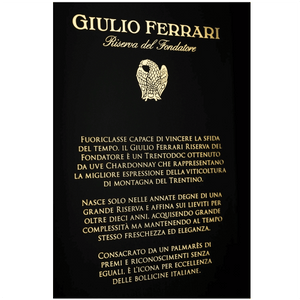 Giulio Ferrari Riserva del Fondatore Trento DOC 2015 75cl in cofanetto