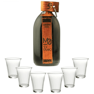 Assapora il Mare
Sapori mediterranei: cedri calabresi di fama mondiale e botaniche del Mar Mediterraneo. Ogni ingrediente è accuratamente selezionato per offrire il gusto dell’estate, quella sensazione di una fresca brezza in una calda serata estiva italiana è data dall'aggiunta di acqua di mare purificata.