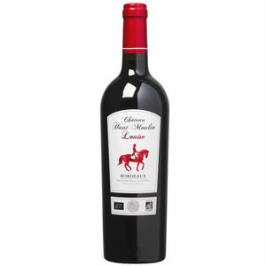 Proprietà di famiglia da quattro generazioni, gestita da Christophe Chapron dal 1992.
L'azienda è in fase di sviluppo, che si riflette nell'ampliamento delle cantine nel 2011,
e la loro certificazione in Agricoltura Biologica. I vini dello Château Haut Moulin vengono regolarmente premiati con medaglie in vari concorsi: Parigi, Bordeaux Vins
d'Aquitaine, Macon e Vinalies Internationales.

Nota di degustazione:
Colore rosso intenso con riflessi ramati. Al naso rivela aromi di ciliegie sotto brandy, cuoio e ca