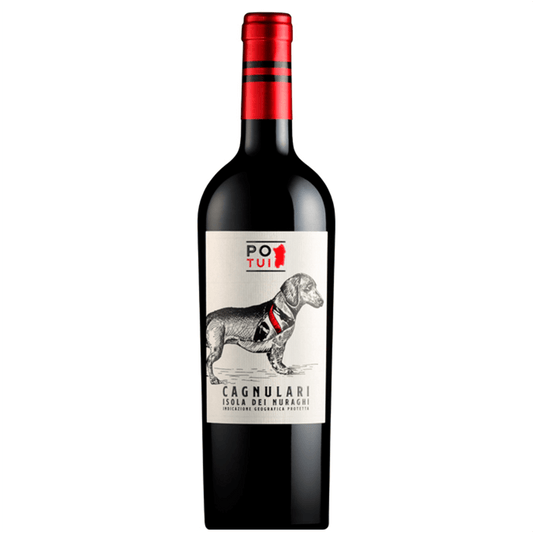 Cagnulari, ma anche Cagnolari Nero, Cagnonale, Cagliunari,  tanti nomi per un vitigno che in Sardegna ha trovato la sua dimora ideale.

Aspetto Rosso porpora intenso

Profumo che spazia, con grande grinta, dalle note intense di frutta rossa, allo speziato, allargandosi fino al muschio

Sapore che fin dal primo sorso rivela un corpo notevole: sapido, di grande struttura, è ugualmente fresco e agile