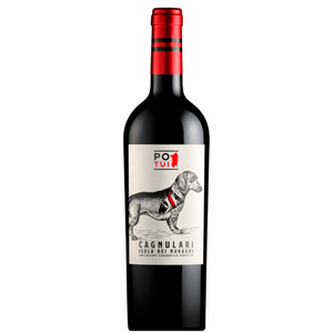 Cagnulari, ma anche Cagnolari Nero, Cagnonale, Cagliunari,  tanti nomi per un vitigno che in Sardegna ha trovato la sua dimora ideale.

Aspetto Rosso porpora intenso

Profumo che spazia, con grande grinta, dalle note intense di frutta rossa, allo speziato, allargandosi fino al muschio

Sapore che fin dal primo sorso rivela un corpo notevole: sapido, di grande struttura, è ugualmente fresco e agile