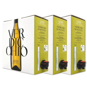 consegna gratuita valida solo in ITALIA

Box da 3 Bag in Box da 5 Litri.

Solo uve di Verdicchio selezionate per ottenere il migliore standard raggiungibile.

È l’etichetta che più esprime l’eccellenza della Belisario.

Ricco di profumi di acacia e ginestra, al palato è fragrante, sapido, abbastanza caldo, fresco di acidità, di buona struttura.