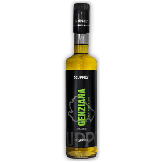 Liquore di radici della Genziana, tipico della cultura abruzzese è una soluzione ambrata molto gradevole al gusto.

La Genziana Amabile Scuppoz è prodotta dalle migliori radici di genziana Lutea raccolte, essiccate e lasciate macerare nell’alcool.