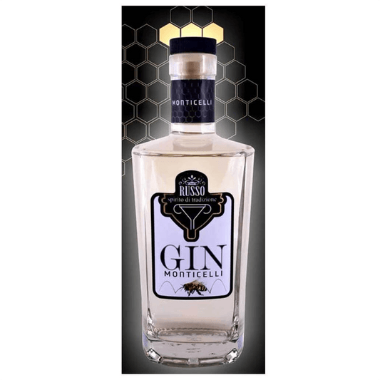 Ottenuto dall'infusione di bacche di Ginepro, coriandolo, pepe rosa, genziana, scorze di limone e aggiunta finale di miele di castagno

Monticelli è un Gin italiano distillato in maniera artigianale a bagnomaria sottovuoto.