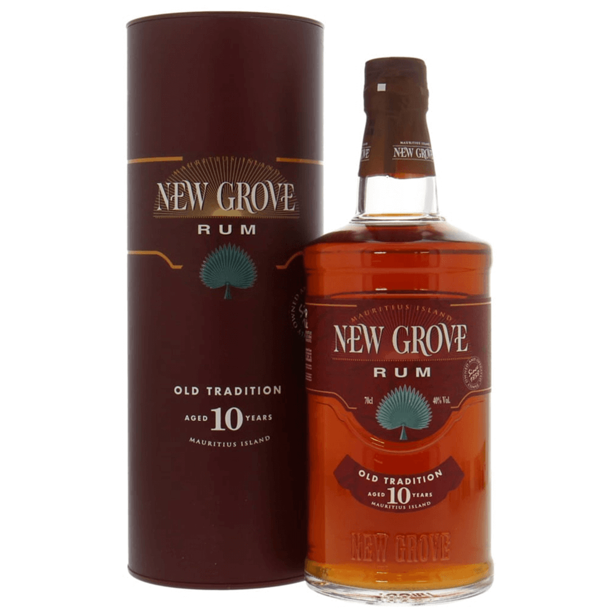 Rum New Grove Old Tradition 5 Isole Mauritius 70cl in astuccio