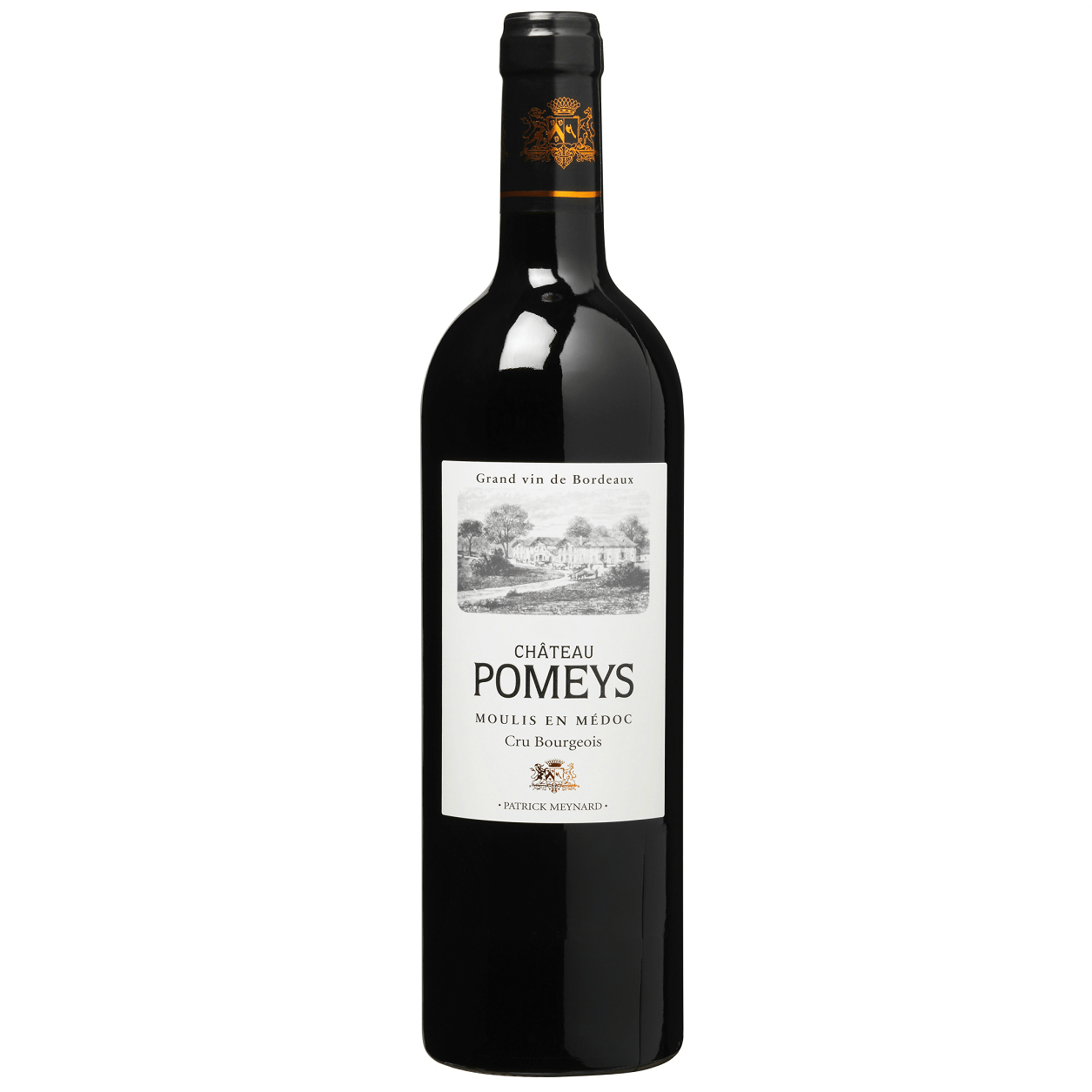 Chateau Pomeys Cru Bourgeois Patrick Meynard Moulis en Medoc Rosso 2018