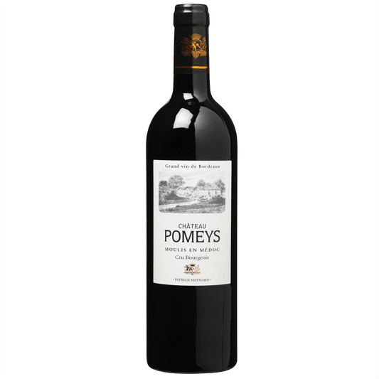 Chateau Pomeys Cru Bourgeois Patrick Meynard Moulis en Medoc Rosso 2018