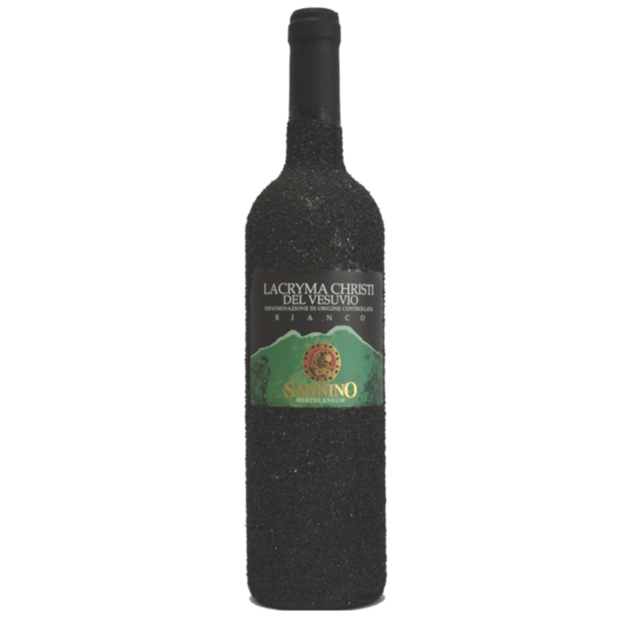 Lacryma Christi del Vesuvio DOP Bianco Sannino Herculaneum 13%vol in pietra lavica confezionata