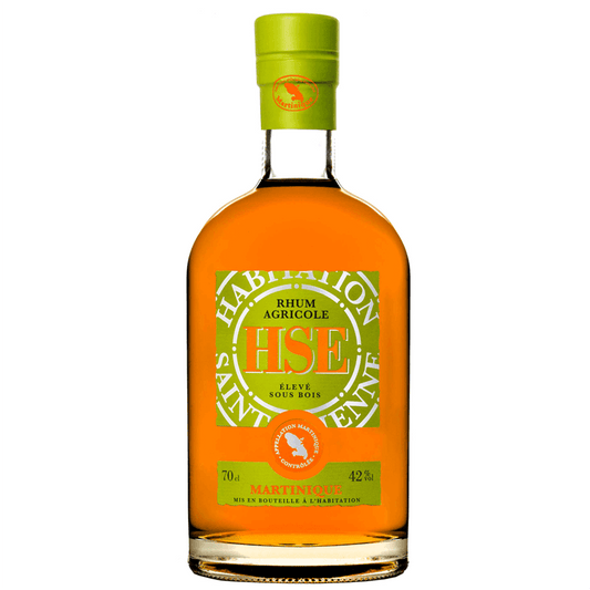 Rhum Ambrè Agricole Martinique HSE elevè sous bois Bourbon finish 70cl in confezione regalo