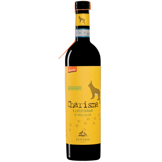 Trebbiano d'Abruzzo doc Charisma Lunaria Orsogna Bio Demeter Vegan 75cl