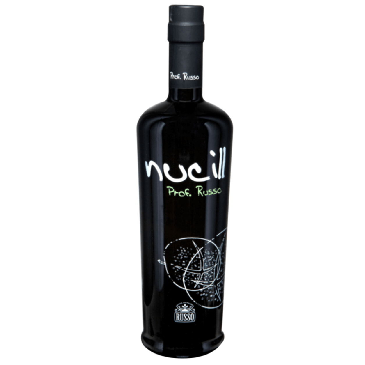 Liquore Nocino Nucill di Sorrento Prof. Russo 70cl Distillatori Russo 1899 in busta regalo