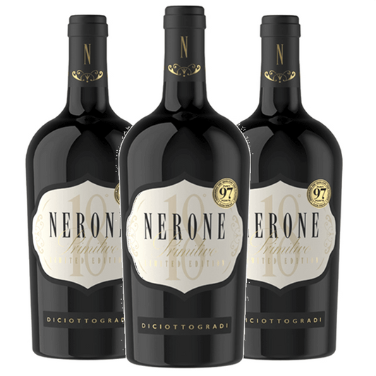 3X Primitivo 18%vol Nerone Puglia IGP Agricole Selvi 3X75cl