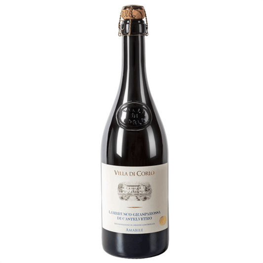 Lambrusco Grasparossa di Castelvetro Amabile Villa di Corlo