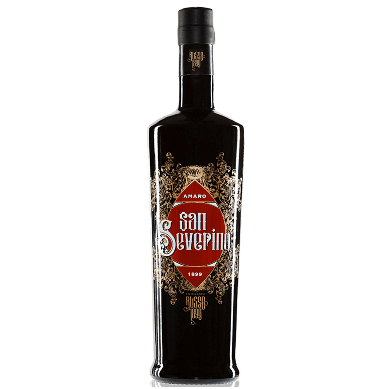 Amaro naturale artigianale di San Severino 70cl Distillatori Russo 1899 in busta regalo