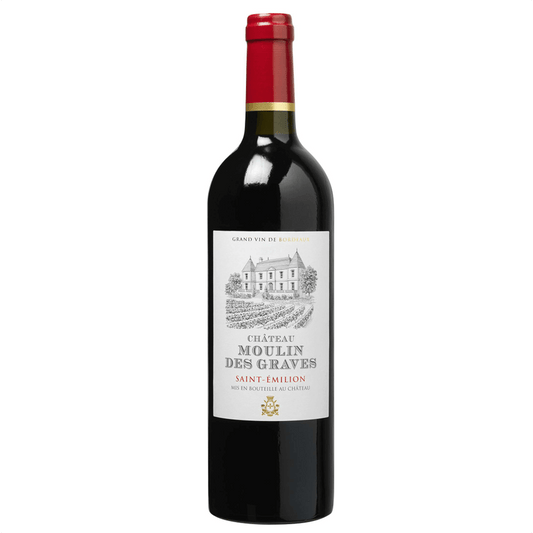 Chateau Moulin Des Graves Jean Frèderic Musset Saint Emilion Rosso 2019