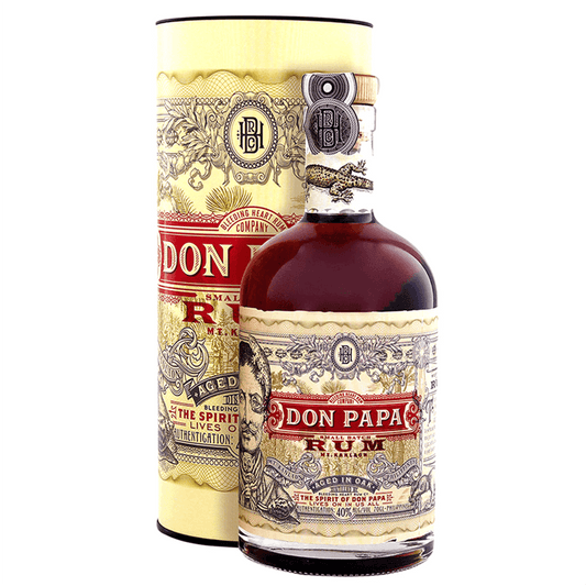 Rum Don Papa single island 7 anni edizione ex barboun ex rioja  (astucciato)