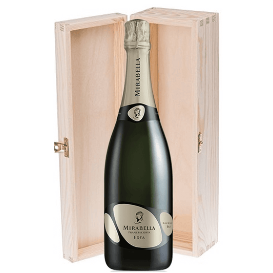 Jeroboam Franciacorta Edea Brut Blanc de Blanc 3 litri Mirabella (cassa di legno)