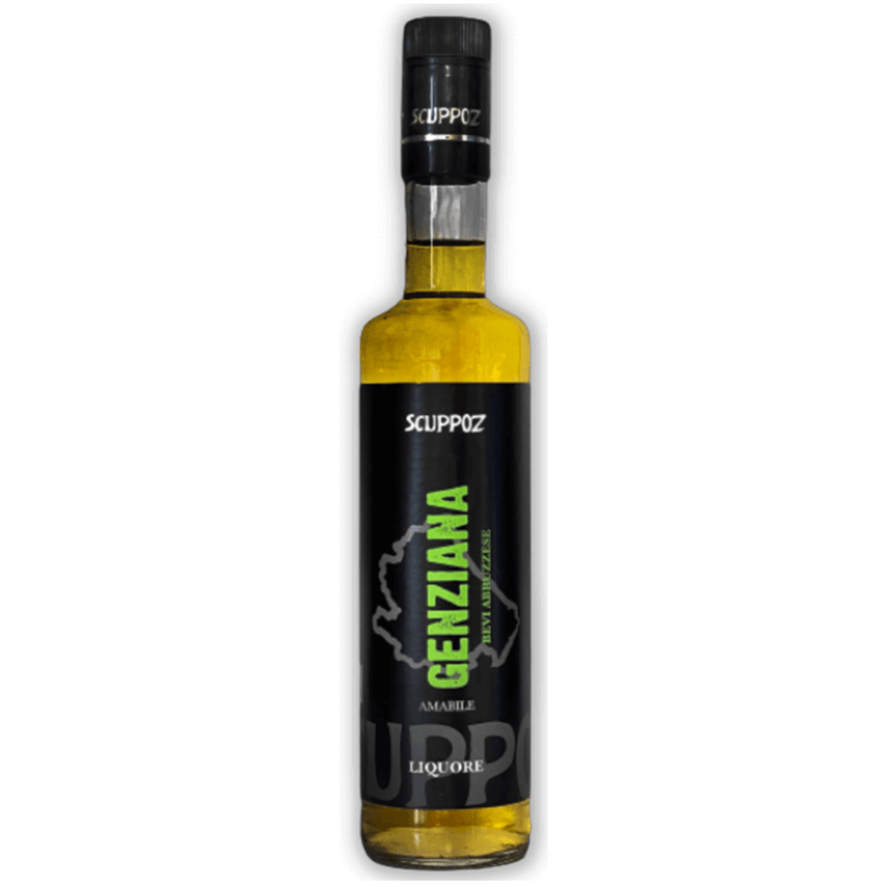 Genziana Amabile liquore Scuppoz Abruzzo 30%vol