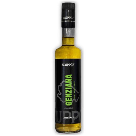 Genziana Amabile liquore Scuppoz Abruzzo 30%vol