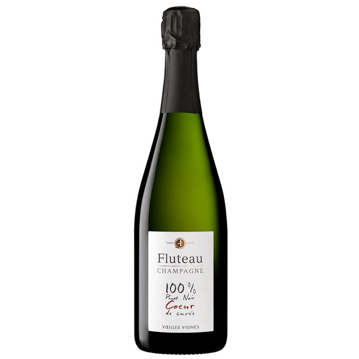 Champagne Blanc de Noir Coeur de Cuvèe Fluteau Vigneron Independant Extra Brut