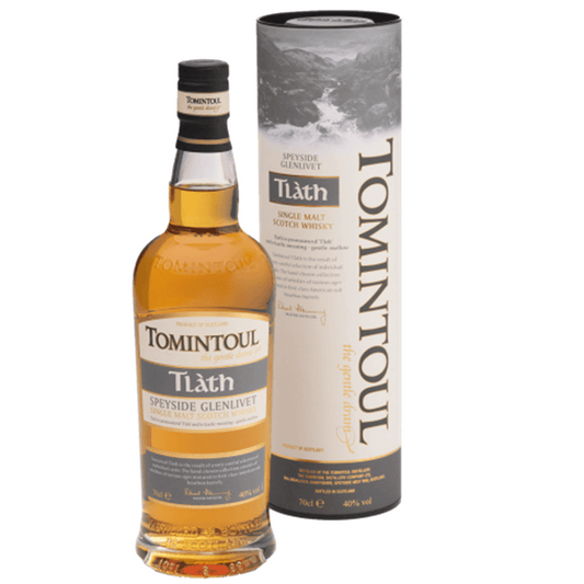 Whisky Tomintoul Tlath Speyside Single Malt Scotch in astuccio