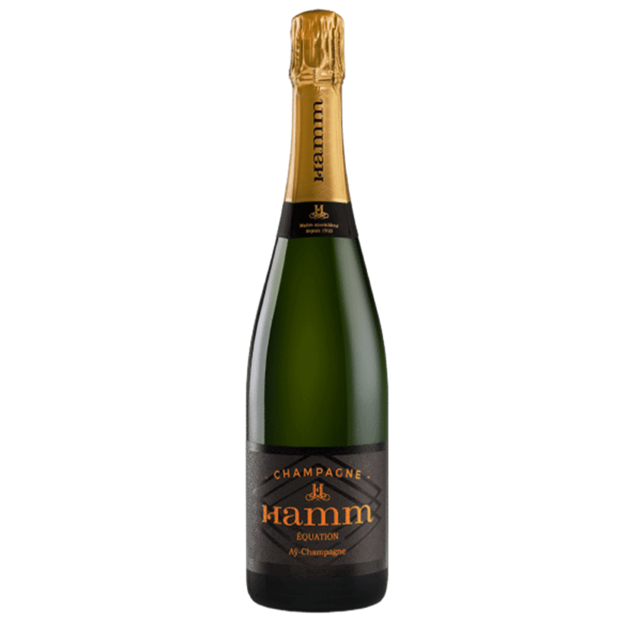 Jeroboam Champagne Cuvèe Equation Brut Hamm Emile Et Fils 3 Litri in cassa di legno