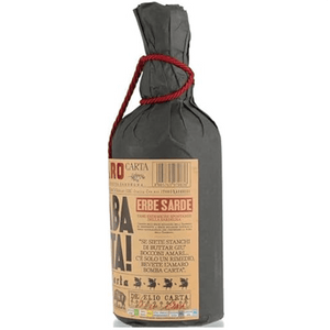 Amaro Bomba Carta Silvio Carta da Erbe Spontanee Sarde 700ml