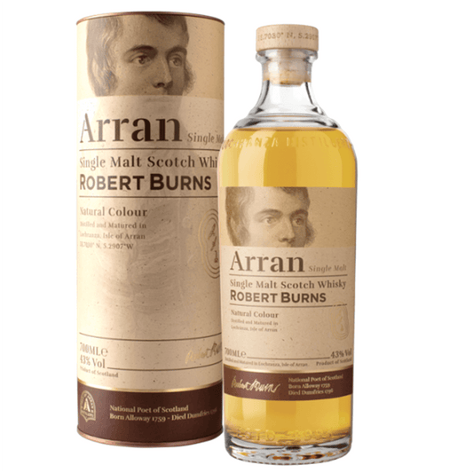 Whisky Arran Robert Burns Edition Single Malt Scotch in astuccio