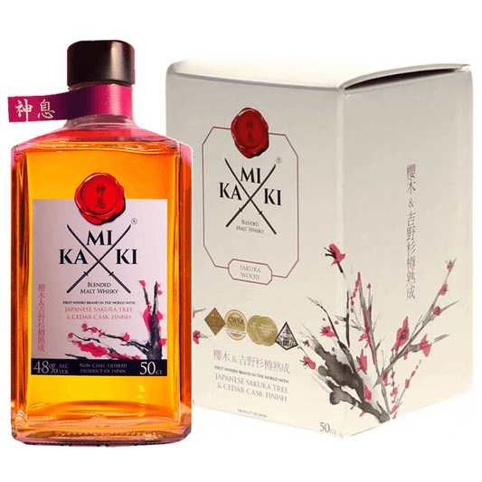 Whisky Giapponese Kamiki Sakura Wood (astucciato)