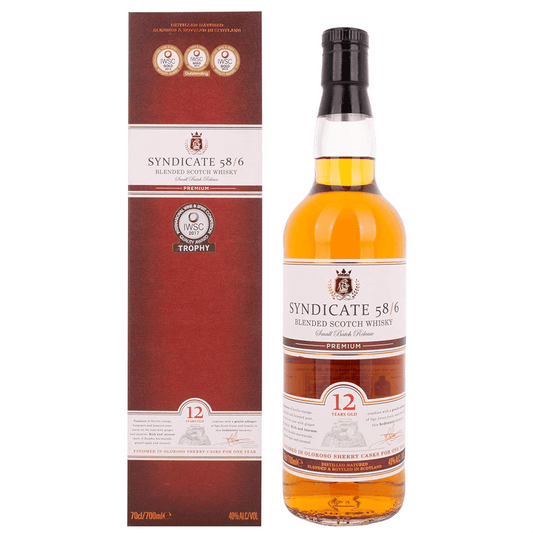 Whisky Syndicate 58/6 12 anni Sherry Casks Finished Scozia 70cl in astuccio