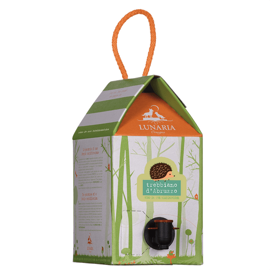 Bag in Box Trebbiano d' Abruzzo DOP Lunaria Orsogna Bio Demeter Vegan 3 Litri