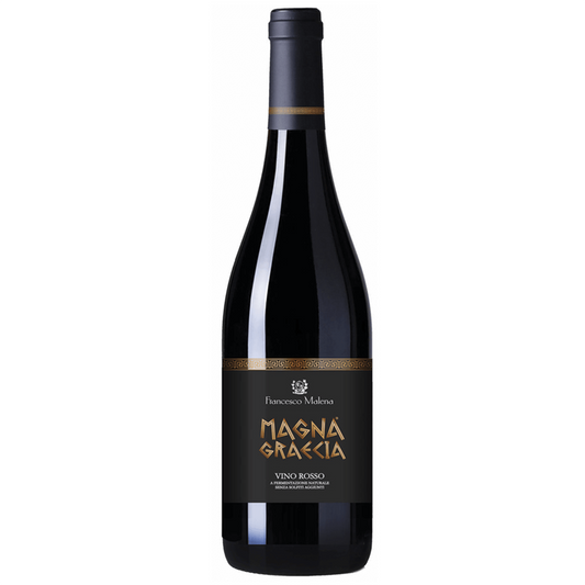 Magna Graecia Rosso Calabria IGP 15%vol Senza Solfiti Aggiunti Vegan Francesco Malena 75cl