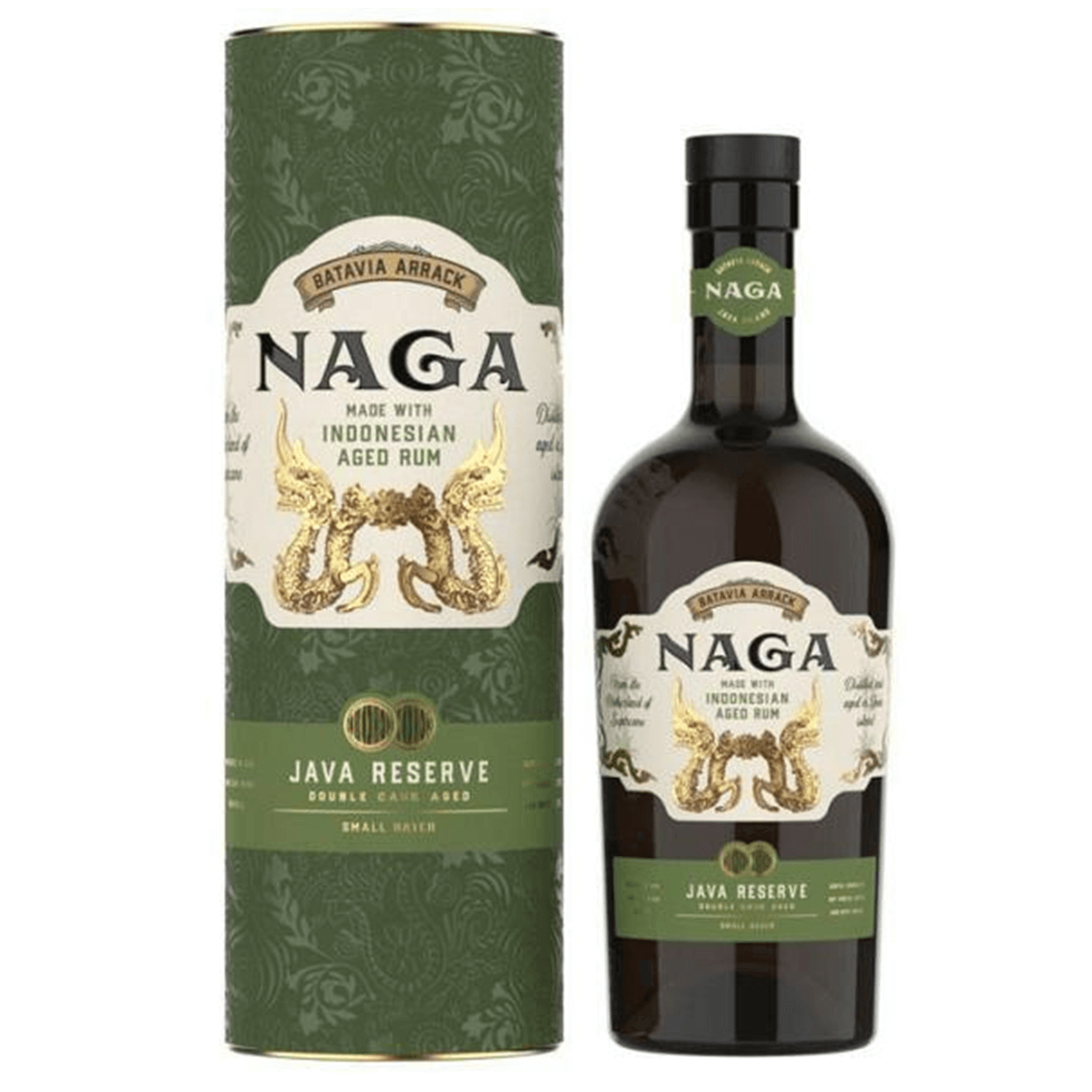 Rum Naga Java Reserve Double Cask small batch (astucciato)