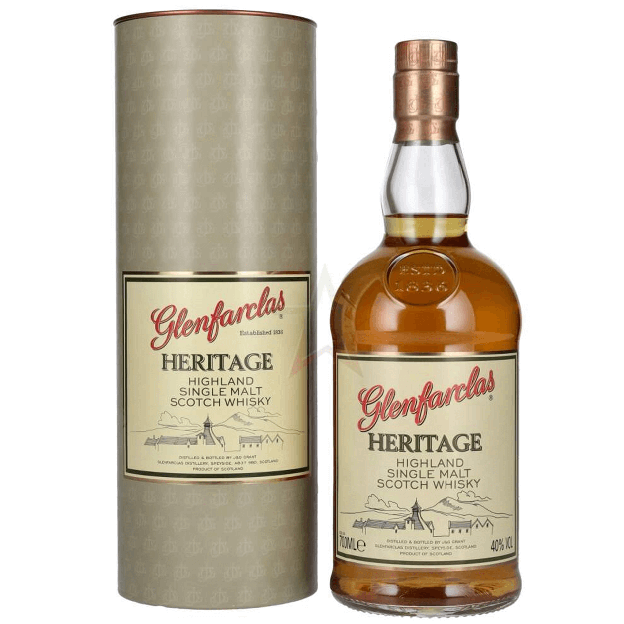Whisky Single Malt Scotch Glenfarclas Heritage 70cl in astuccio