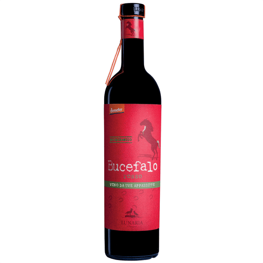 Bucefalo rosso da uve appassite Lunaria Orsogna Bio Demeter Vegan 75cl