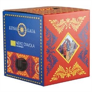 3 Litri Nero d'Avola Sicilia Doc Luna Gaia Biologico 13,5%vol in Bag in Box
